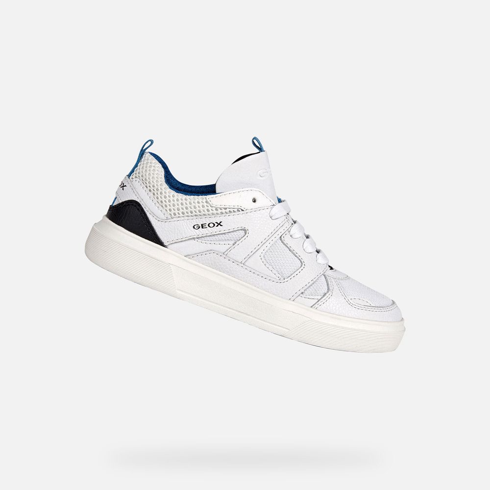 Tenis Geox Menino Branco - Nettuno - FYXLD5809